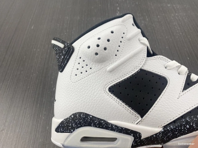 Cheap LUCY Jordan 6 Oreo Retro 384664-101 0813